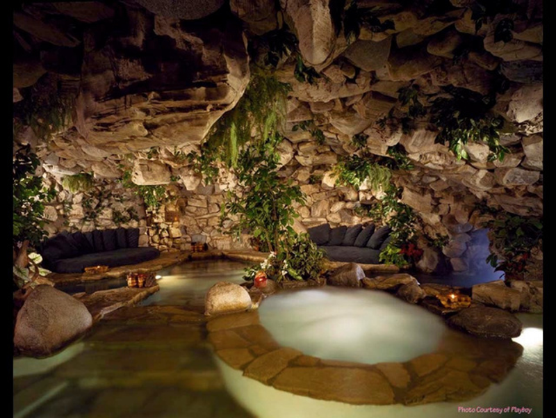 Illustration for article titled From the Playboy Mansion to YOLO Estate: The Lure of Backyard Grottos